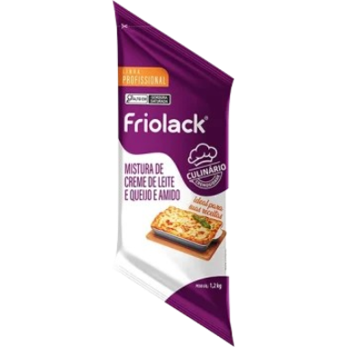 Requeijão Bisnaga Friolack 1,2 Kg - Trd Comamid