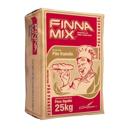 Pré Mistura Pão Francês Finna Mix 25 Kg - Saco