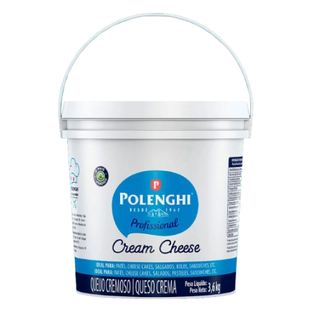 Cream Cheese Polenghi Balde 3,6 Kg - .