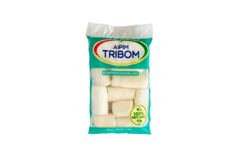 Aipim Congelado Descascado Tribom 1 Kg - Nat