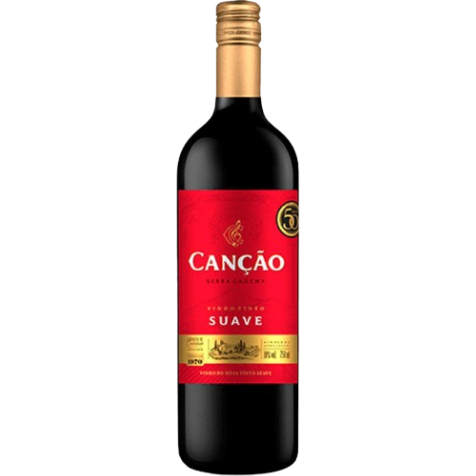 Bebida Vinho Cançao 1 Litros - Tint Suave