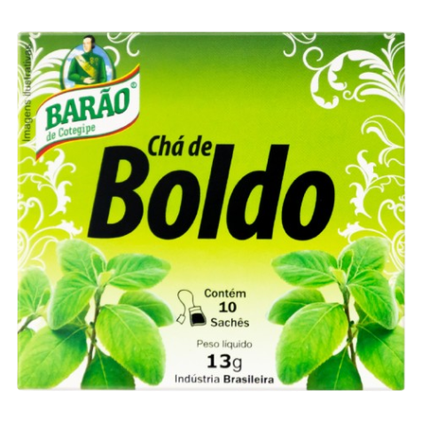 Chá Barão 13 Gramas - Boldo