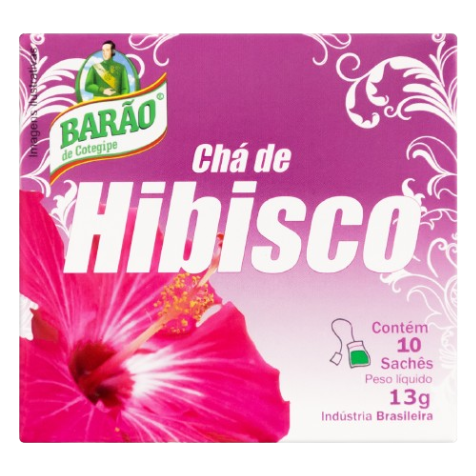 Chá Barão 13 Gramas - Hibisco