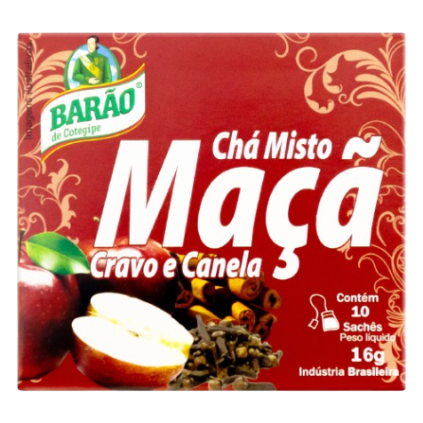 Chá Barão 16 Gramas - Maça Crav