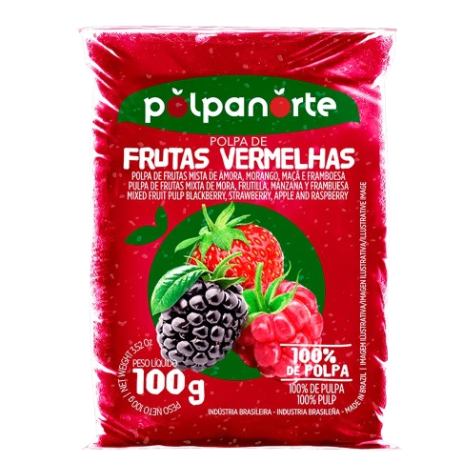 Polpa Fruta Congelado Polpanorte 100 Gramas - Frut Verm