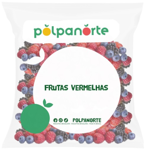 Fruta Granel Congelado Polpanorte 1,02 Kg - Frut Verm