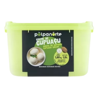 Creme Cupuacu Congelado Polpanorte 1,02 Kg-1,5L - Pote