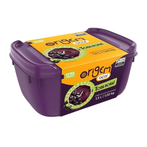 Açai Origem Polpanorte Pote 1,02 Kg - 1,5L - Toda Hora