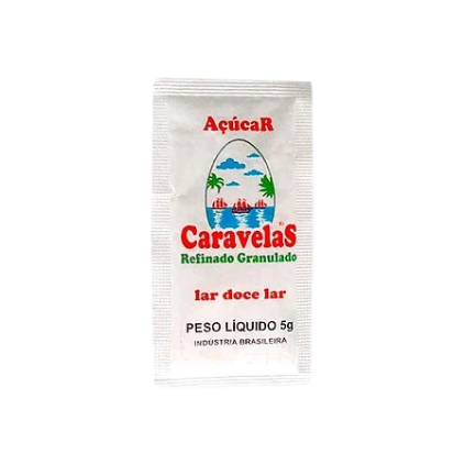 ACUCAR SACHE CARAVELAS 5G - CX1000