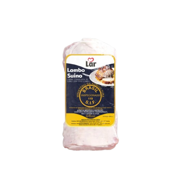 SUINO LOMBO LAR +/-1KG PCT - CX+/-16KG
