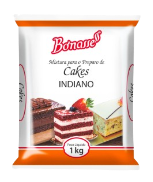 MISTURA CAKE BONASSE 1KG - INDIANO FD12