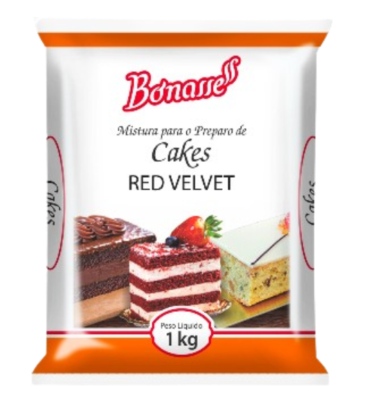 MISTURA CAKE BONASSE 1KG - R VALVET FD12