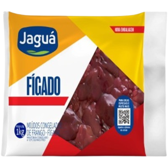 FRANGO FIGADO CONG JAGUA +/-1KG - CX20KG