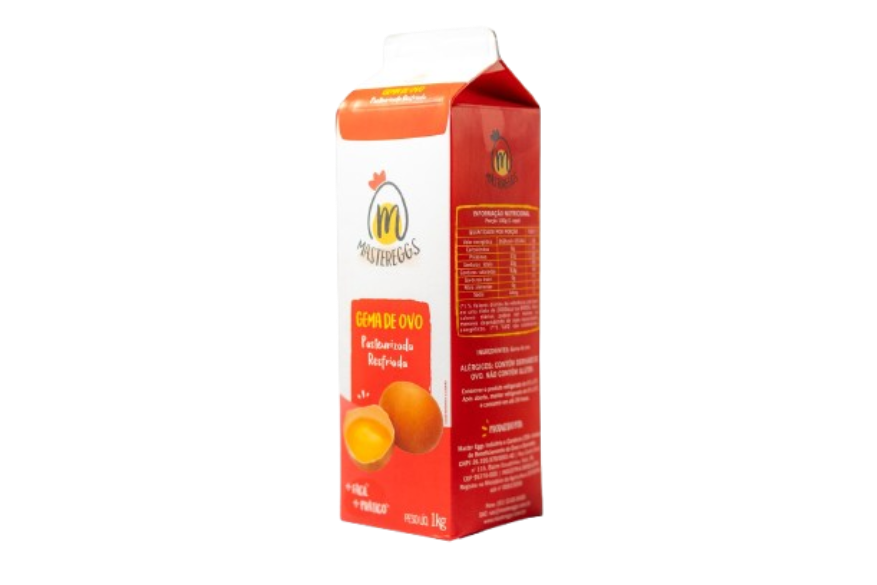 GEMA DE OVO PAST MASTEREGGS INBOX 1KG - CX12