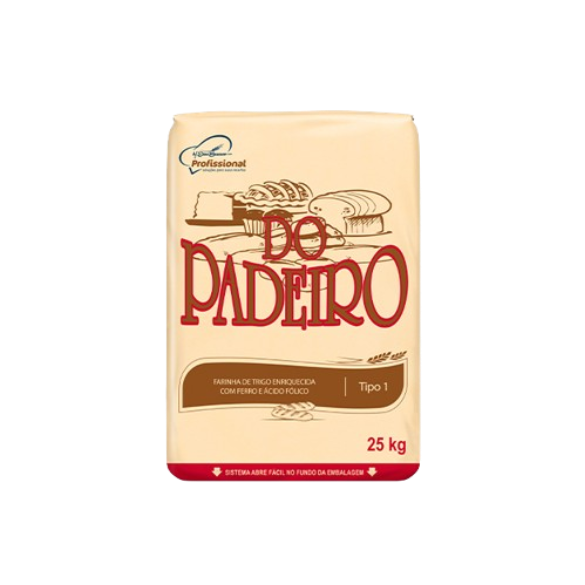 FARINHA TRIGO PADEIRO MIX 25KG - .