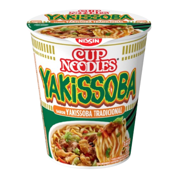 CUP NOODLES NISSIN 70G - YAKISSOBA CX24