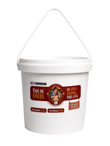 FIOS DE OVOS MASTEREGGS BALDE 2,5KG - .